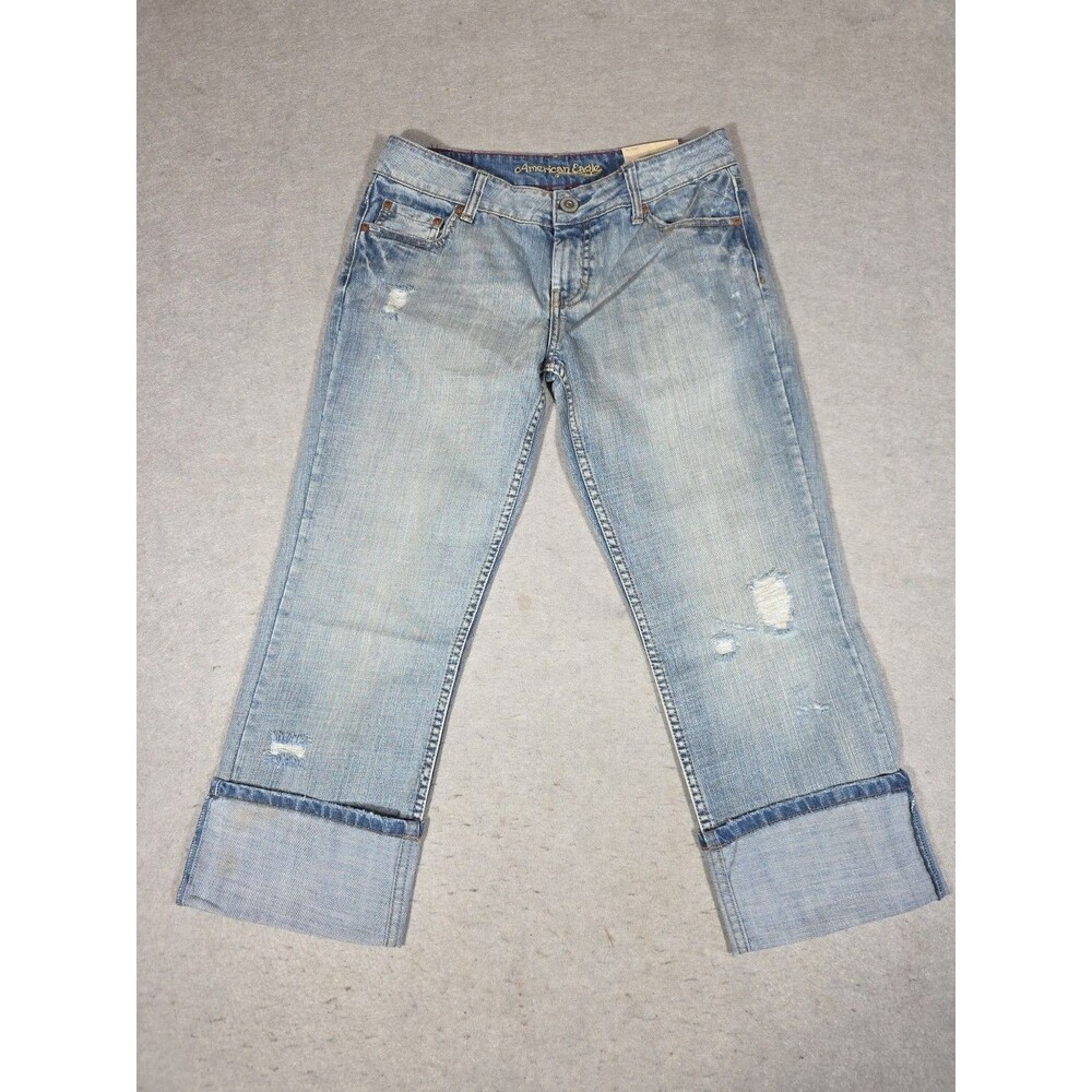 American Eagle Outfitters Light Wash Skinny Jeans